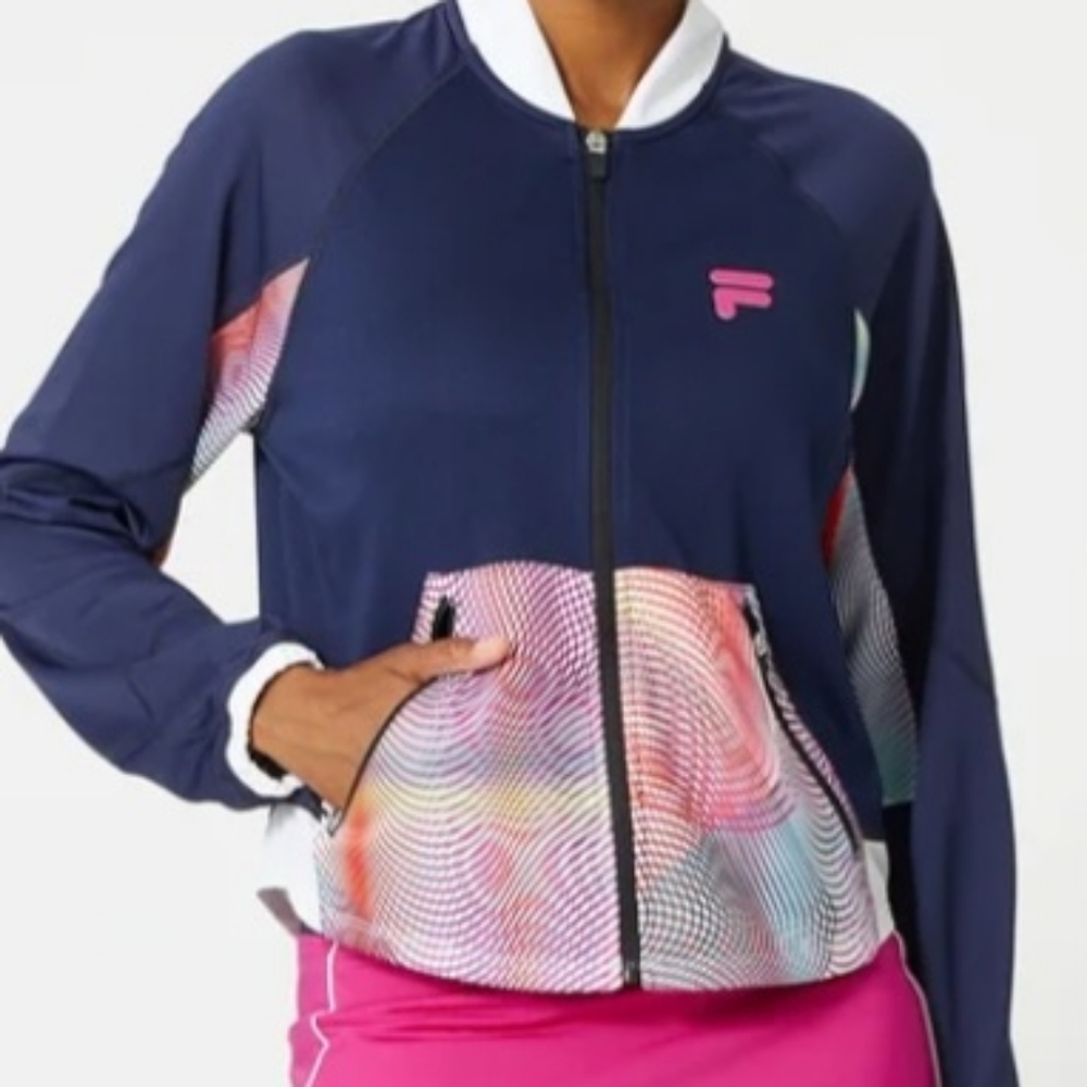 Fila ladies tennis BNP Paribas jacket
